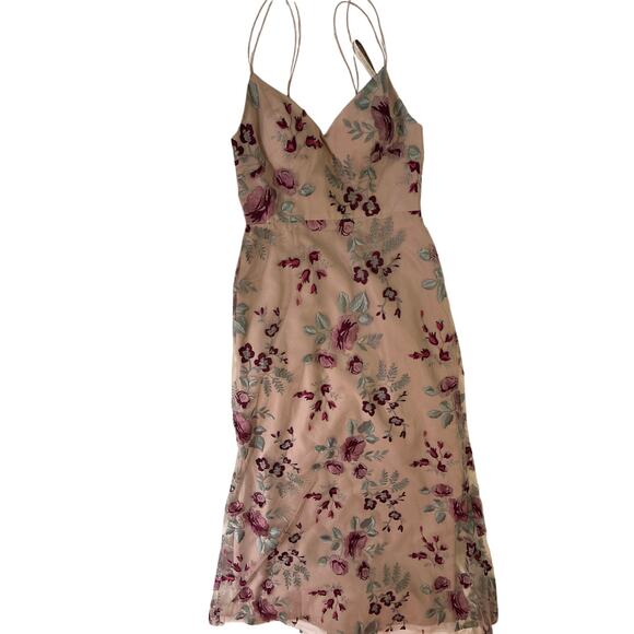 Jenny Yoo Collection Floral Embroidered Dress – Size 6 - Picture 4 of 12